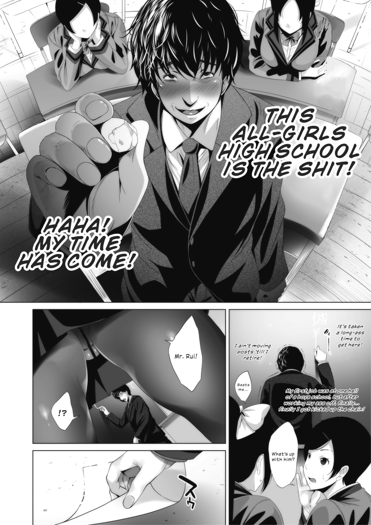Hentai Manga Comic-Behind His Ambivalence-Read-2